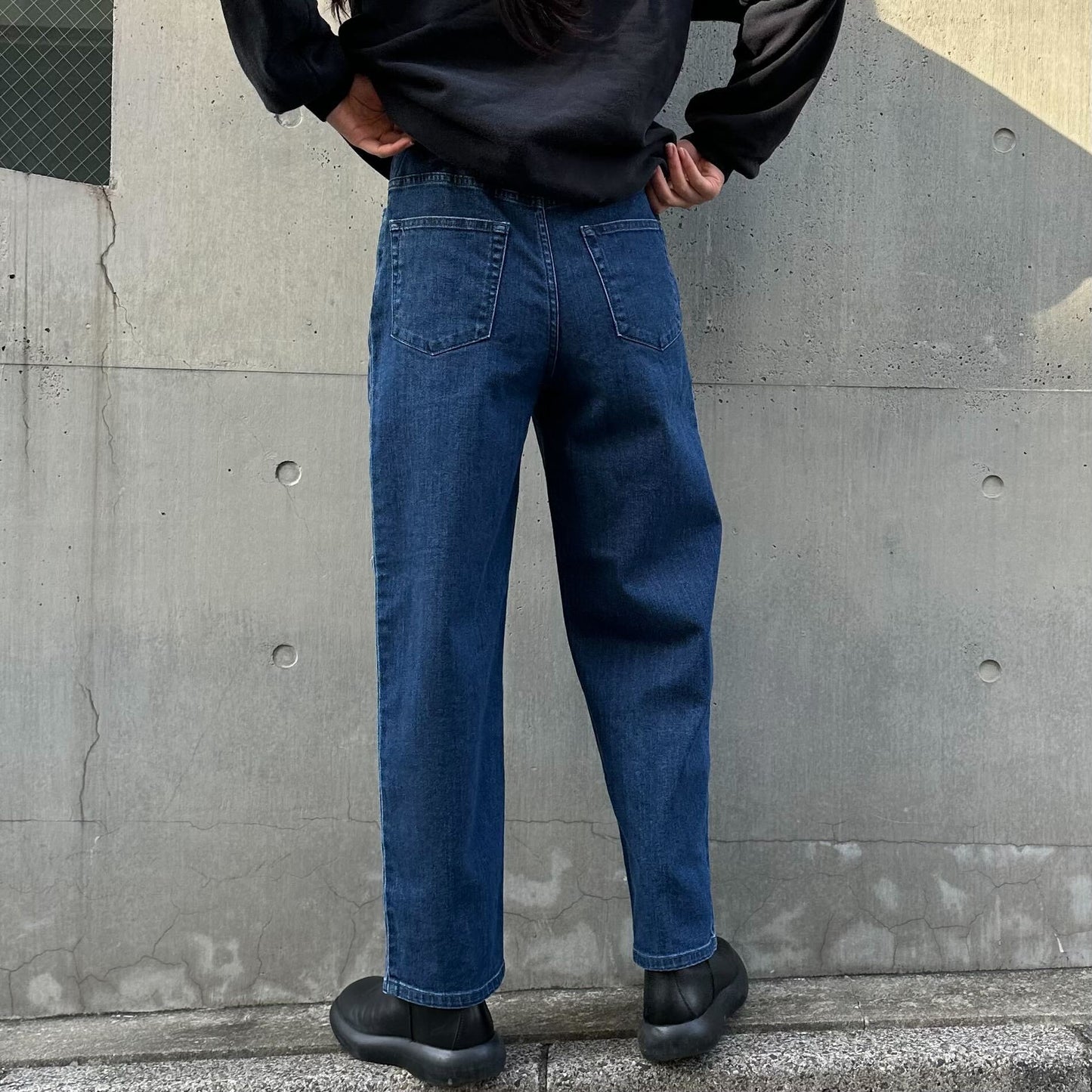 イージーストレートデニム 72968 DEEPBLUE