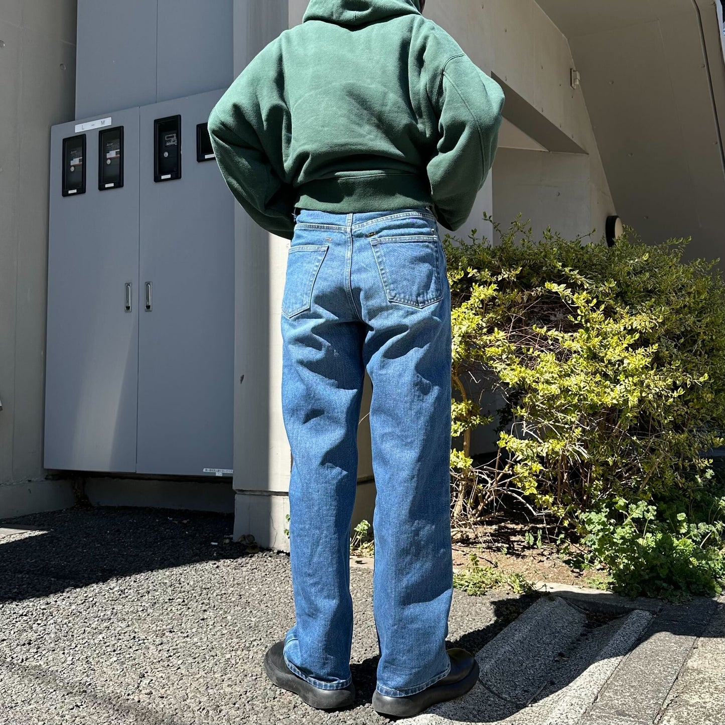 ストレートデニムパンツ 72986 DEEPBLUE