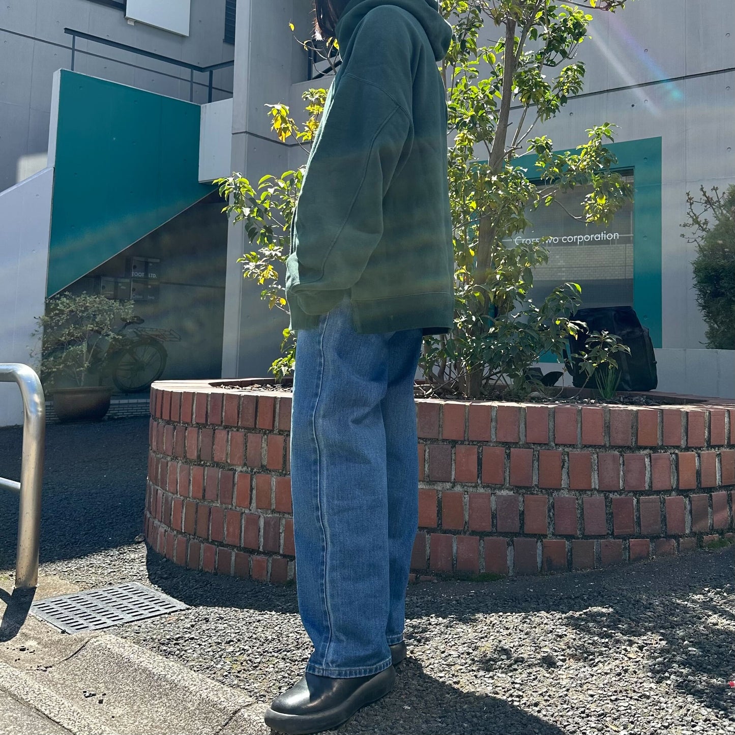 ストレートデニムパンツ 72986 DEEPBLUE