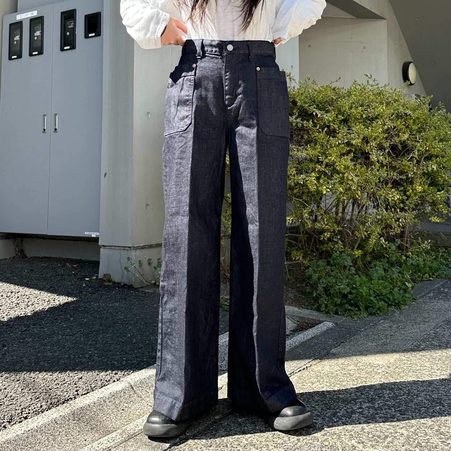 ビックポケットデニムパンツ 72985 DEEPBLUE
