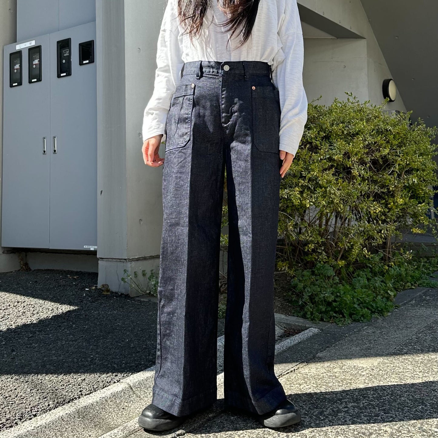 ビックポケットデニムパンツ 72985 DEEPBLUE