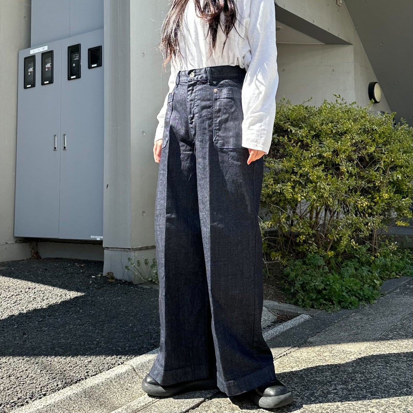 ビックポケットデニムパンツ 72985 DEEPBLUE