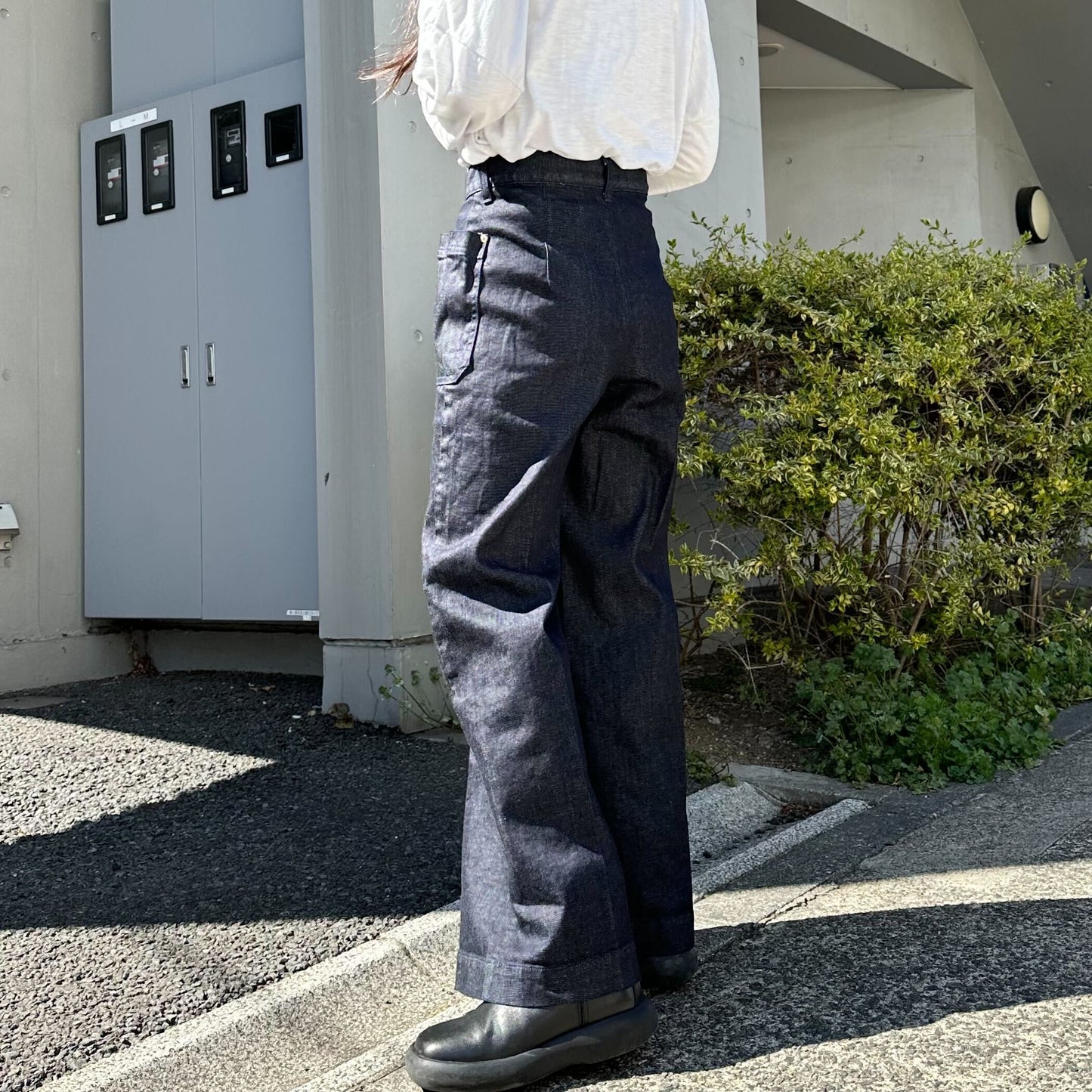 ビックポケットデニムパンツ 72985 DEEPBLUE