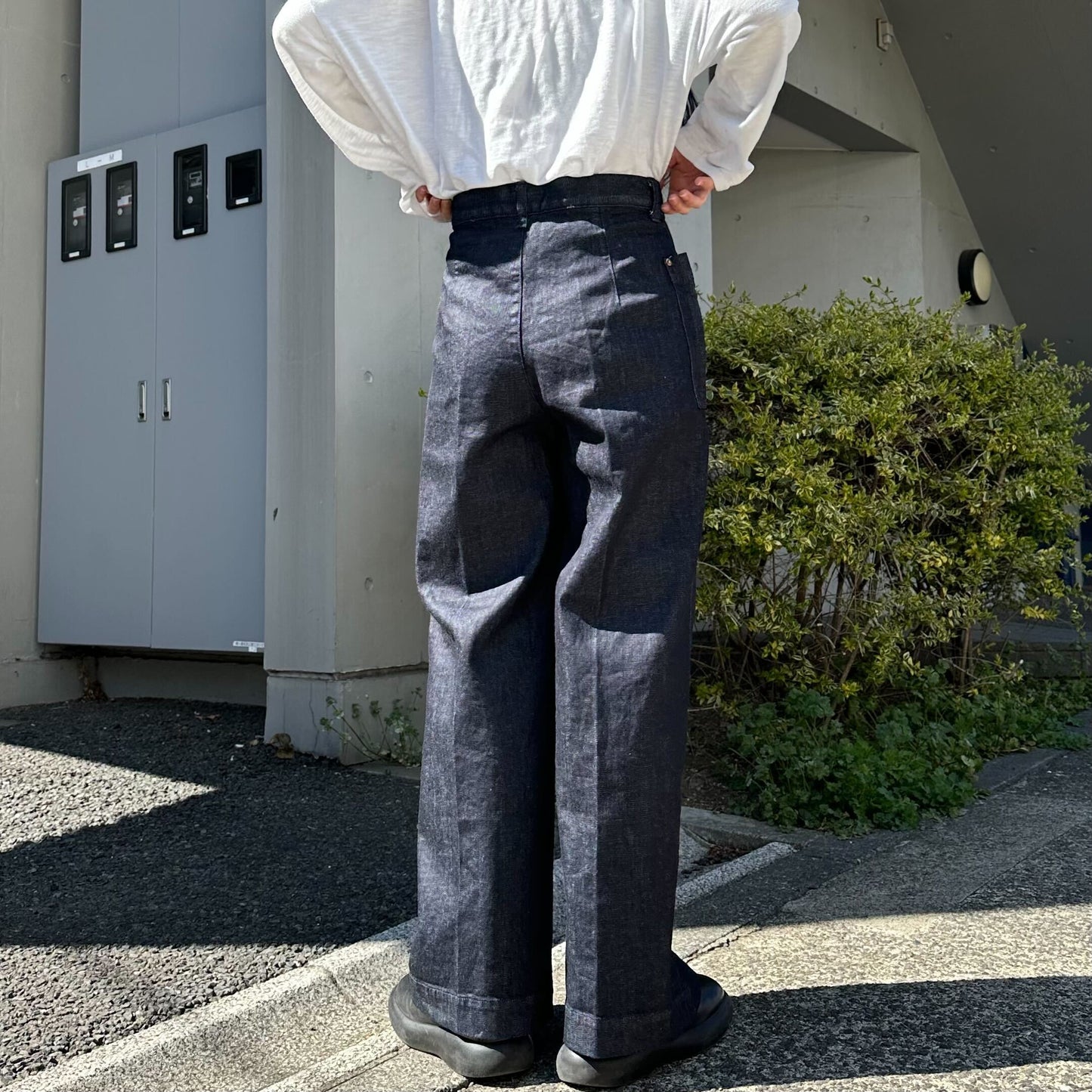 ビックポケットデニムパンツ 72985 DEEPBLUE