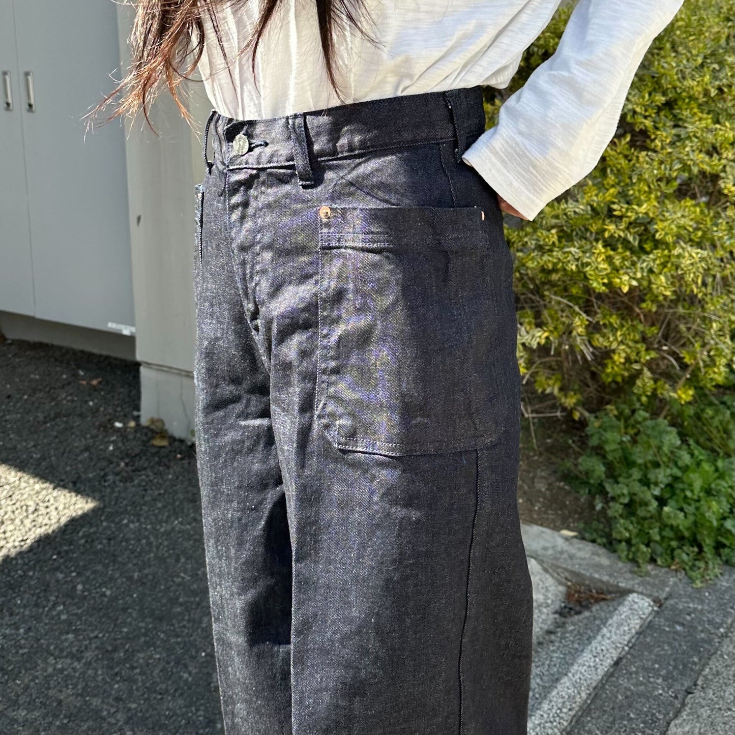 ビックポケットデニムパンツ 72985 DEEPBLUE