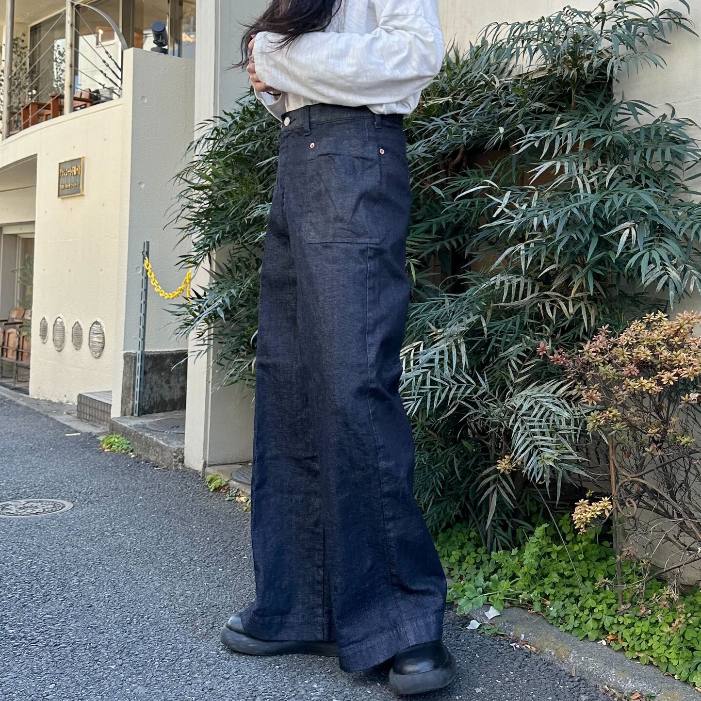 ビックポケットデニムパンツ 72985 DEEPBLUE