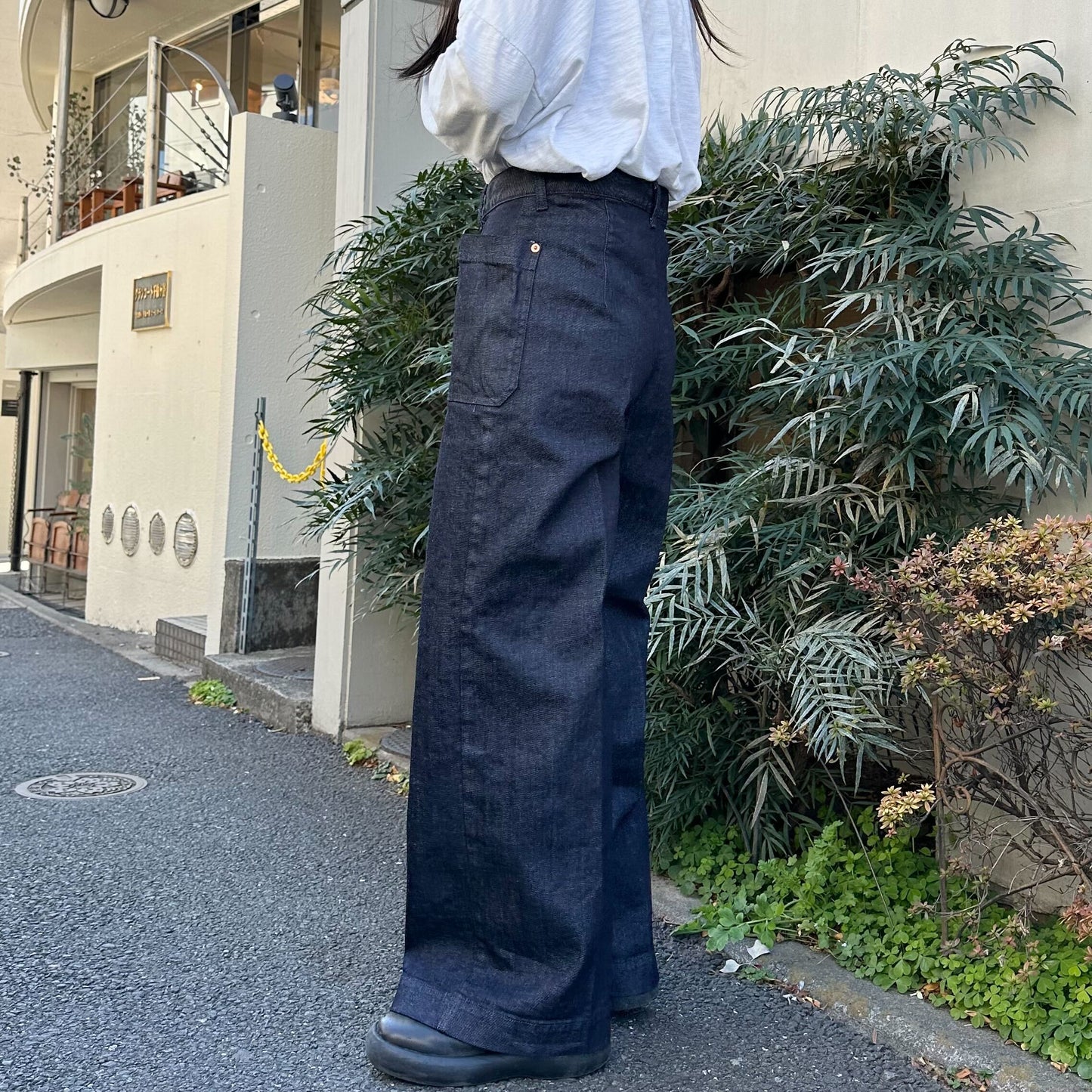 ビックポケットデニムパンツ 72985 DEEPBLUE