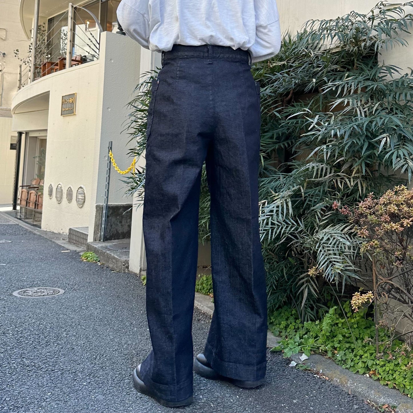 ビックポケットデニムパンツ 72985 DEEPBLUE