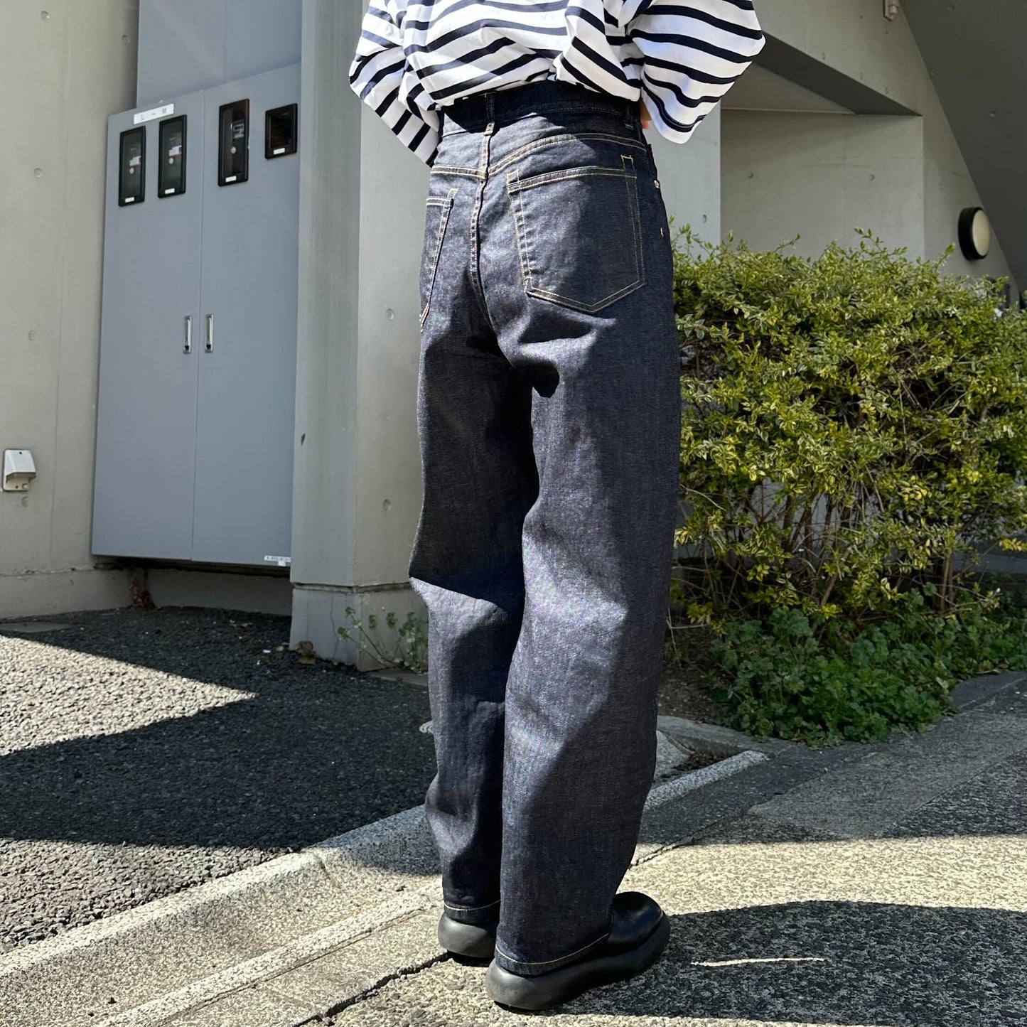 バルーンデニムパンツ 72987 DEEPBLUE
