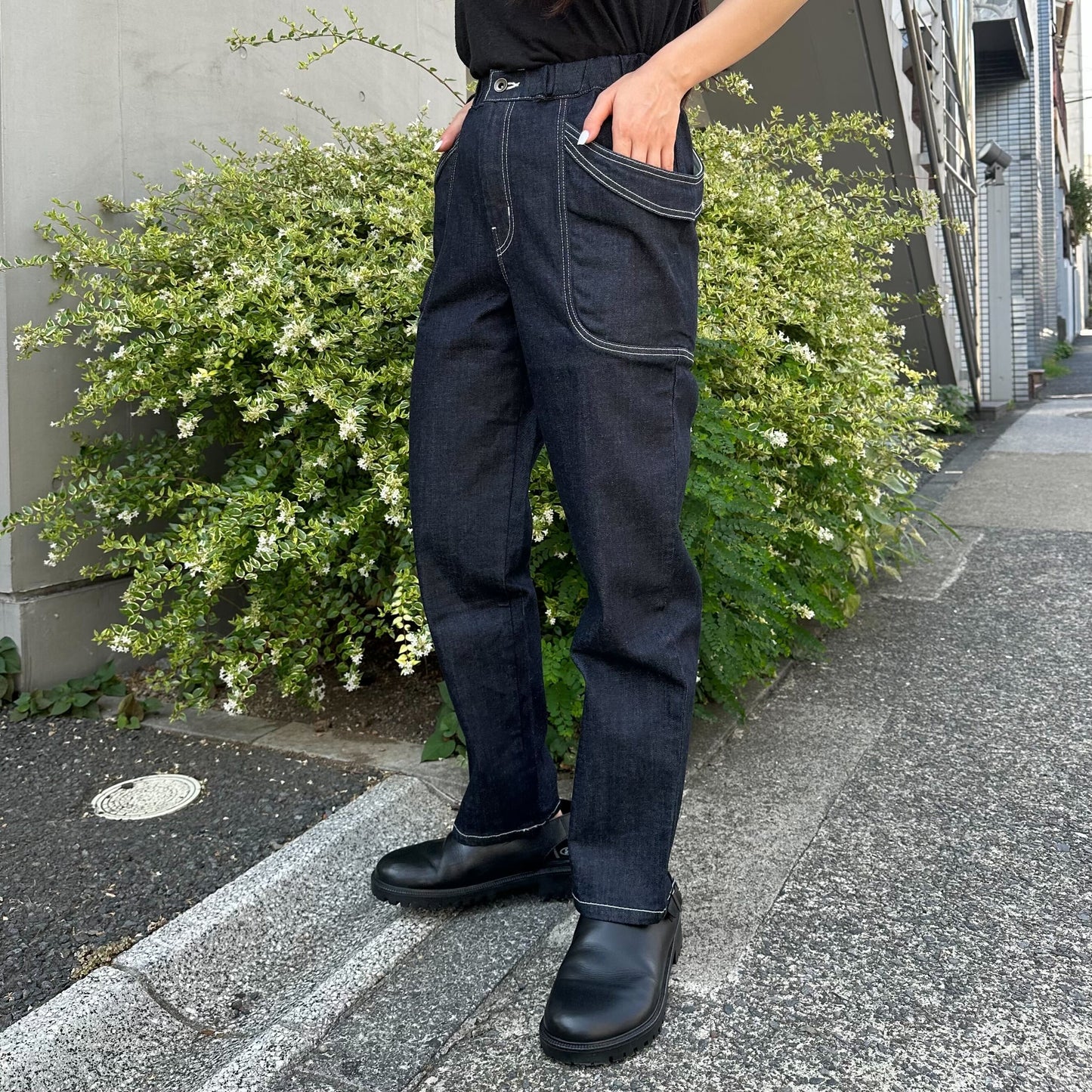 ガーデニングイージーパンツ 72954 DEEPBLUE