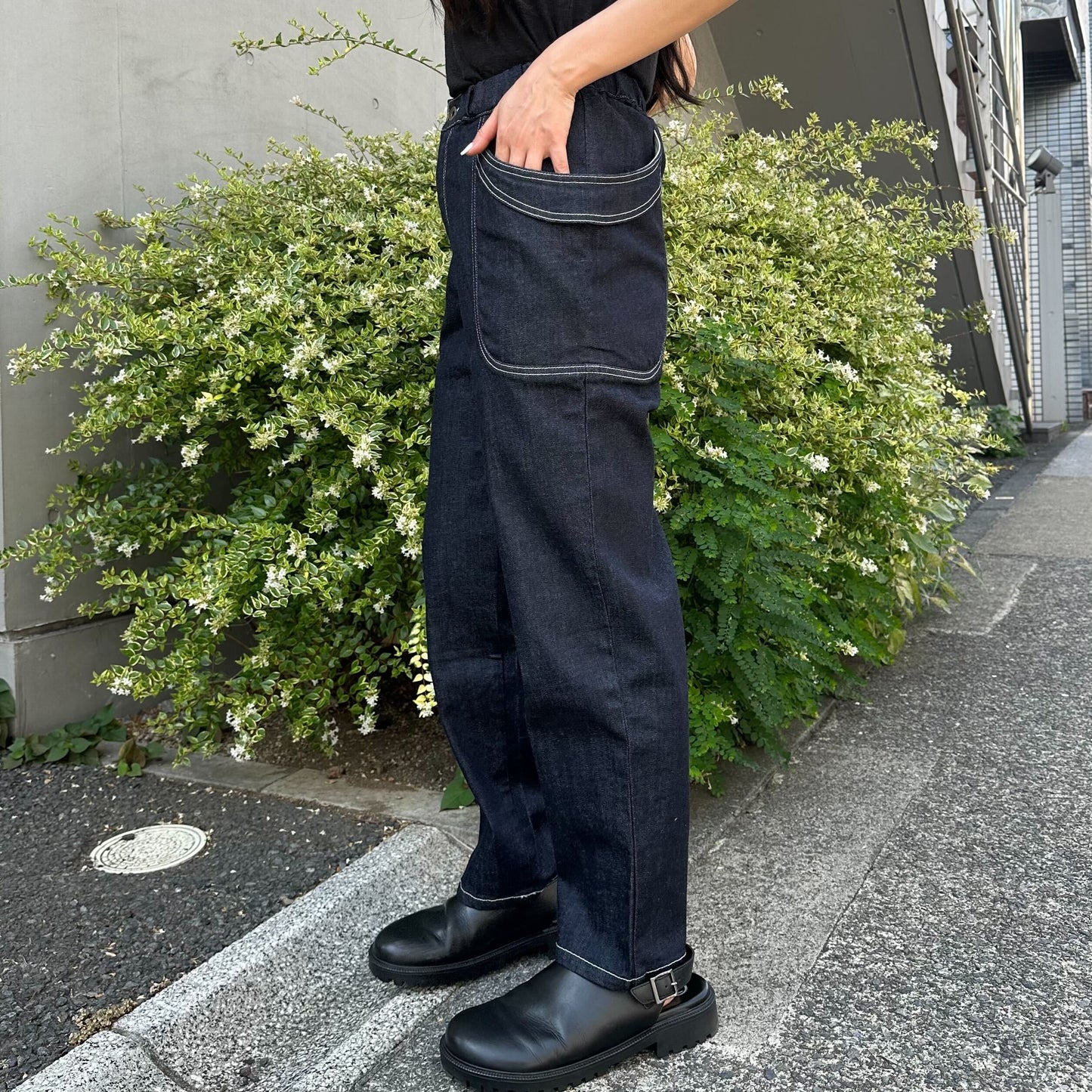 ガーデニングイージーパンツ 72954 DEEPBLUE