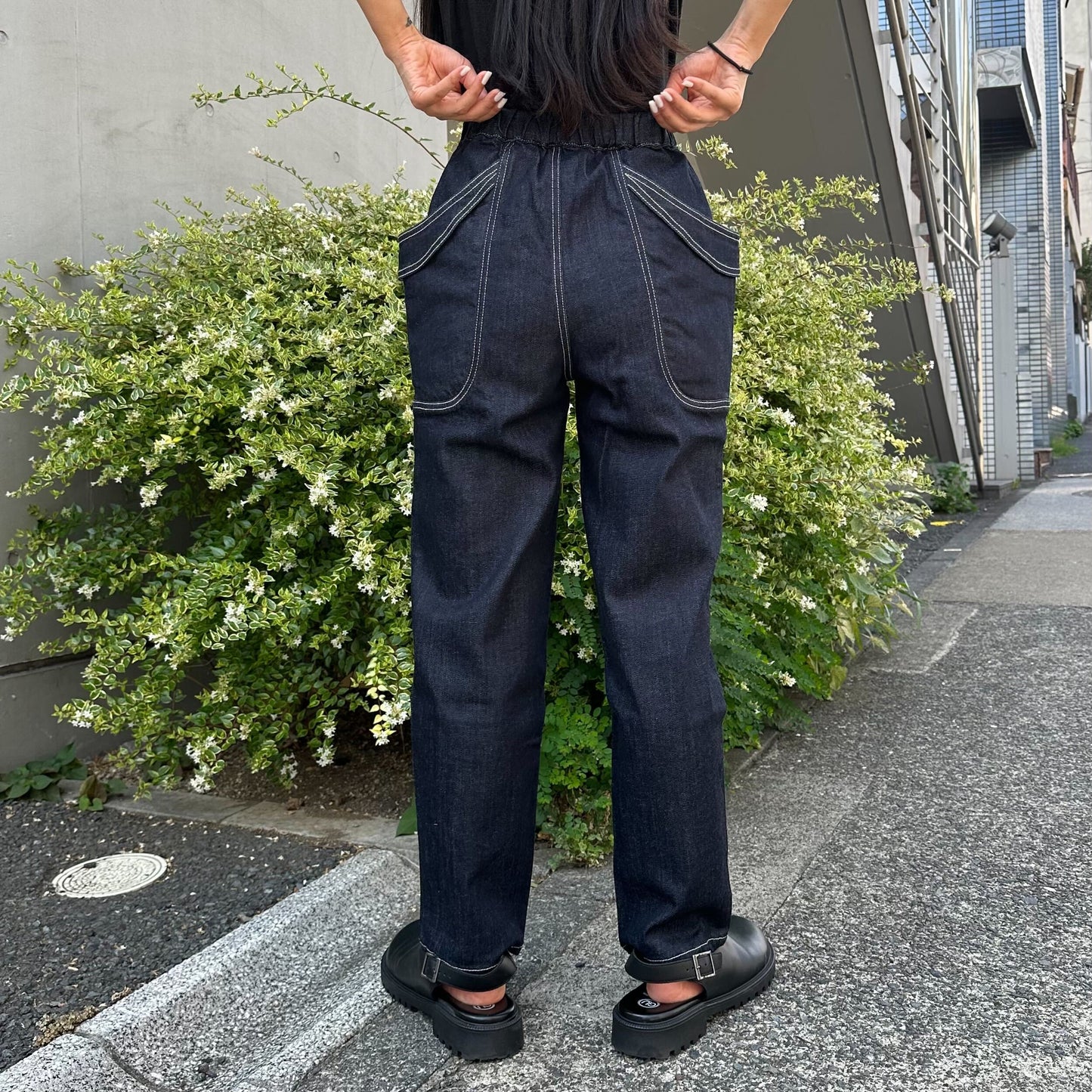 ガーデニングイージーパンツ 72954 DEEPBLUE