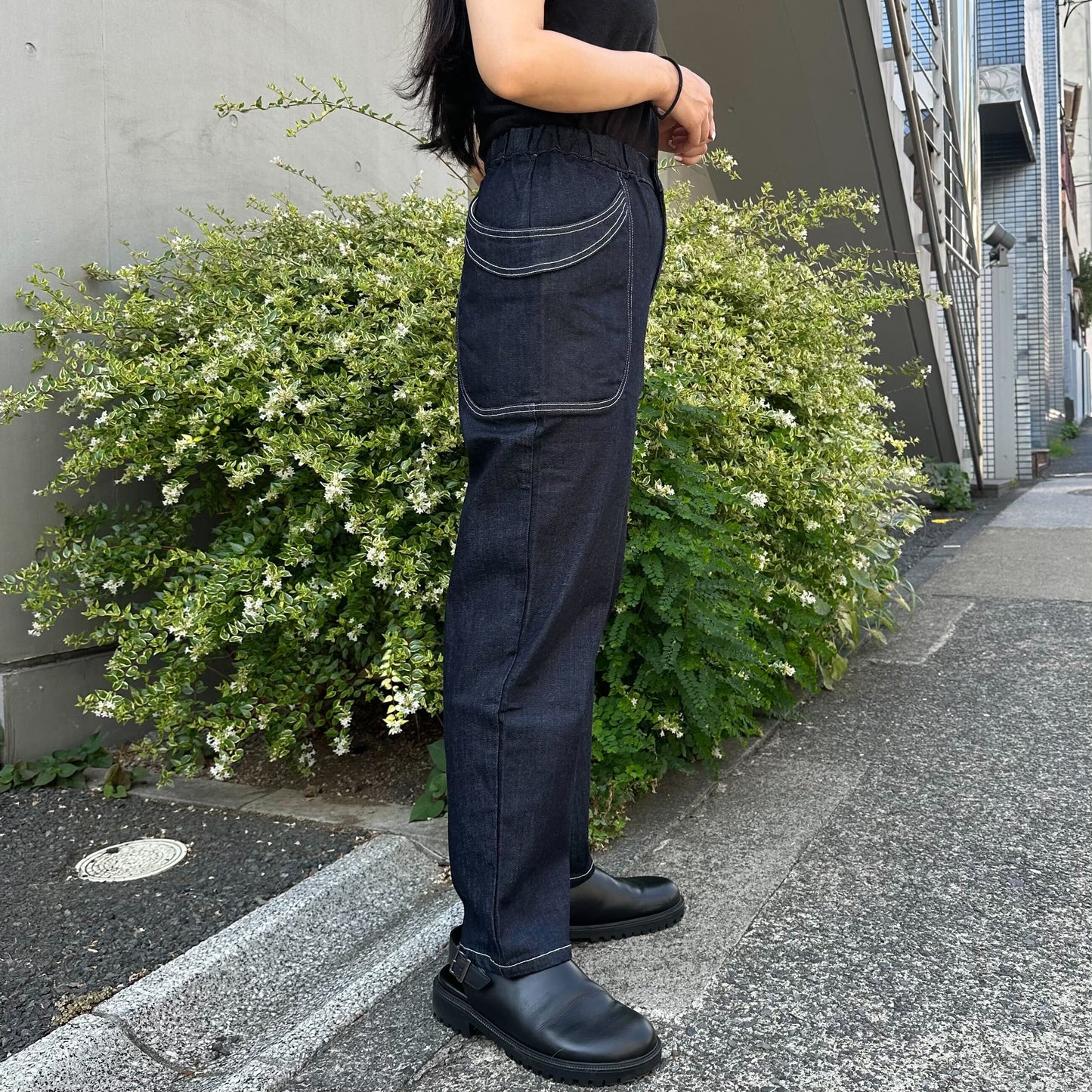 ガーデニングイージーパンツ 72954 DEEPBLUE