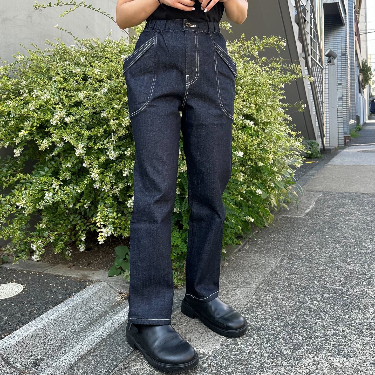 ガーデニングイージーパンツ 72954 DEEPBLUE