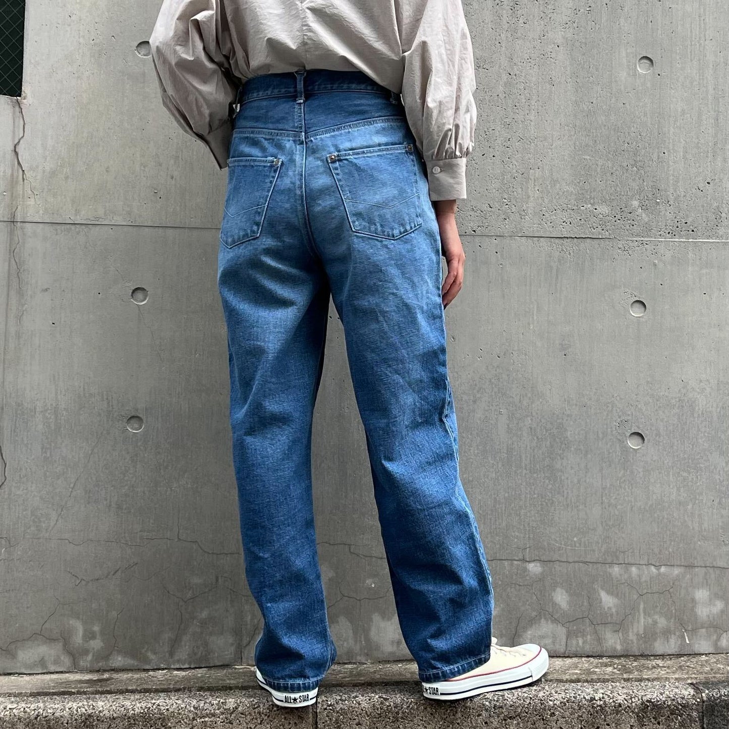 ワイドルーズデニム 72942 DEEPBLUE