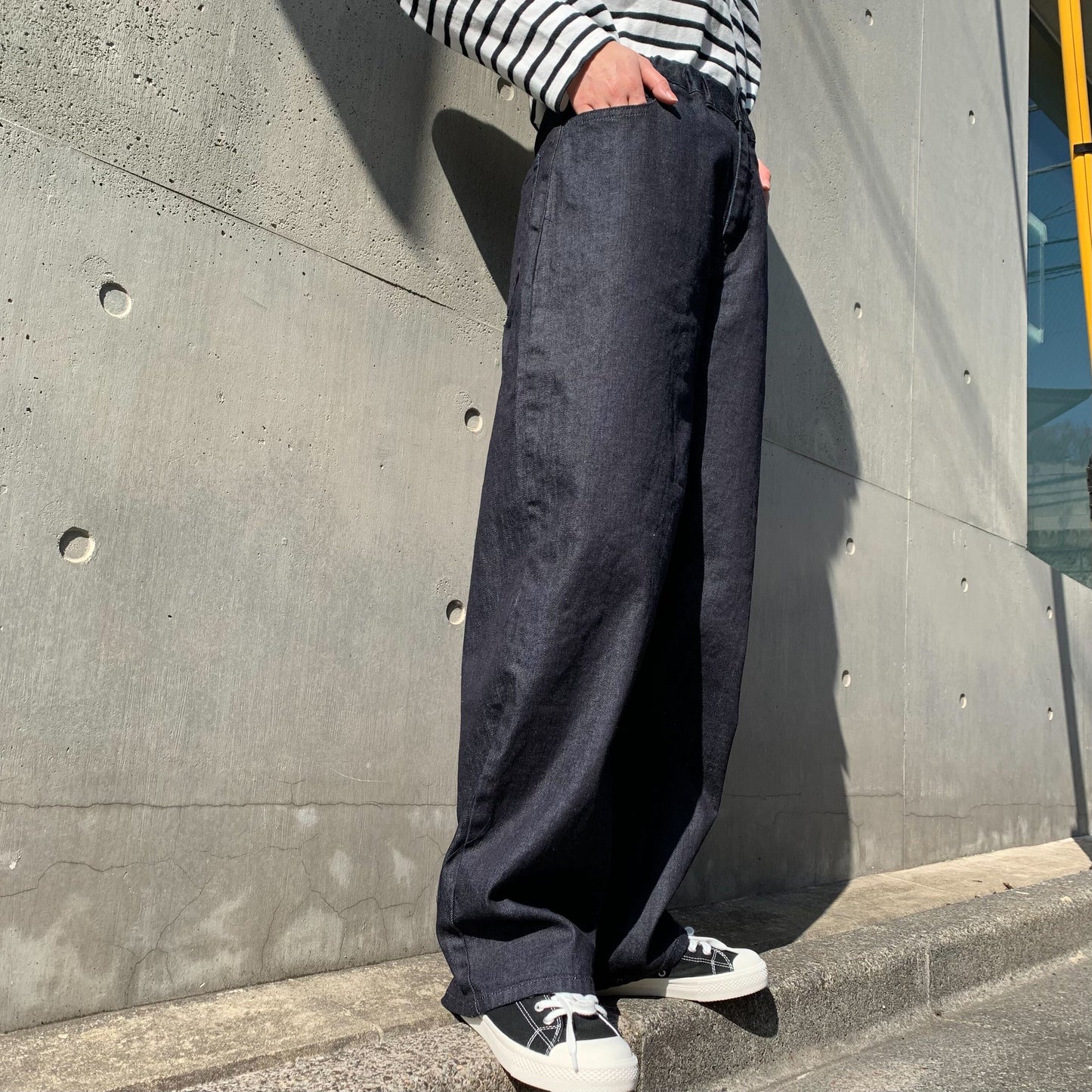 イージーストレートデニム 72968 DEEPBLUE
