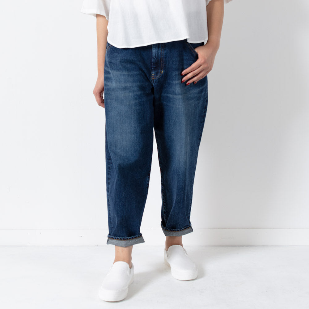 ワイドルーズデニムパンツ 72764 DEEPBLUE