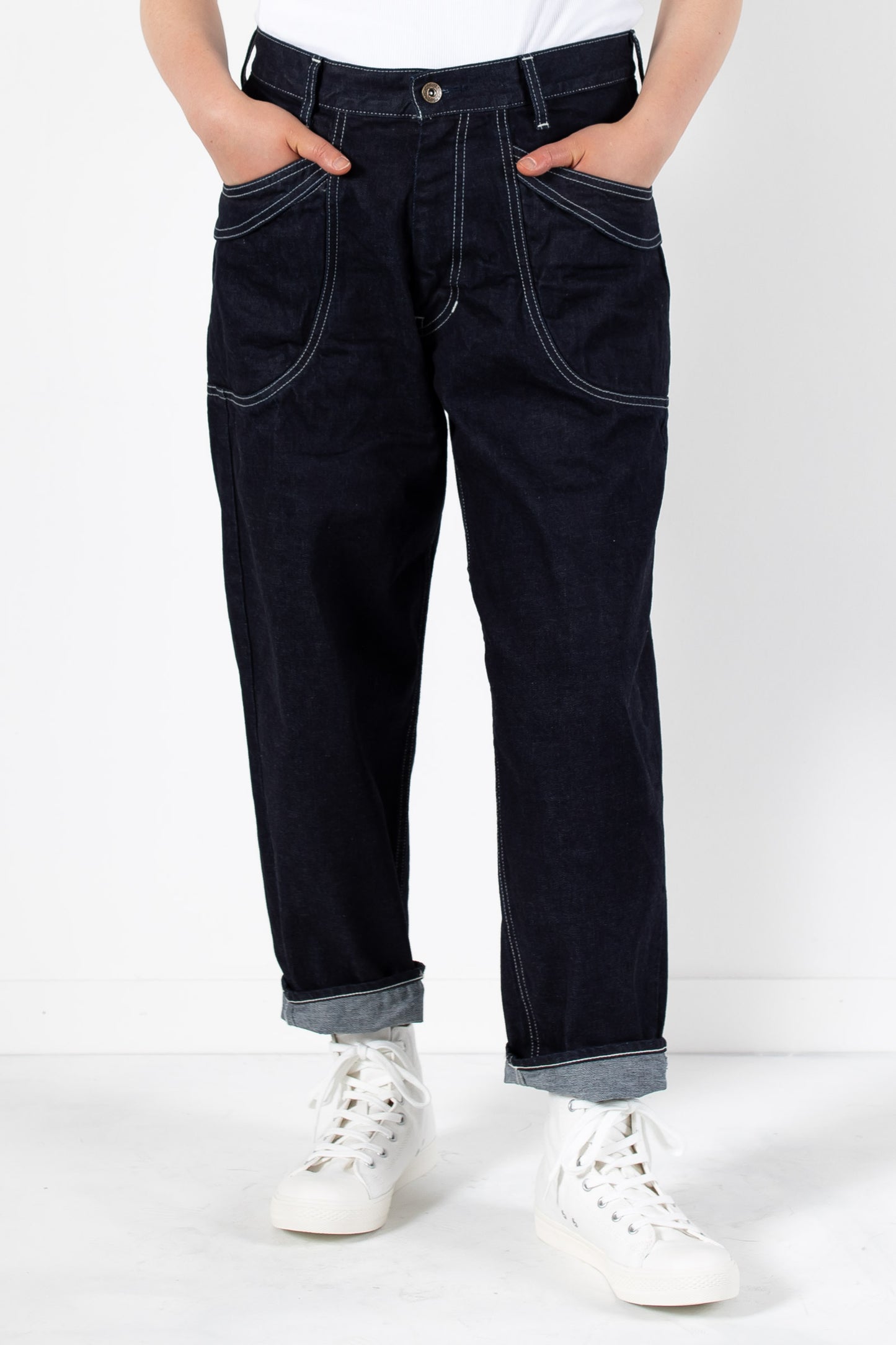 ワイルドルーズガーデニングパンツ 72842 DEEPBLUE