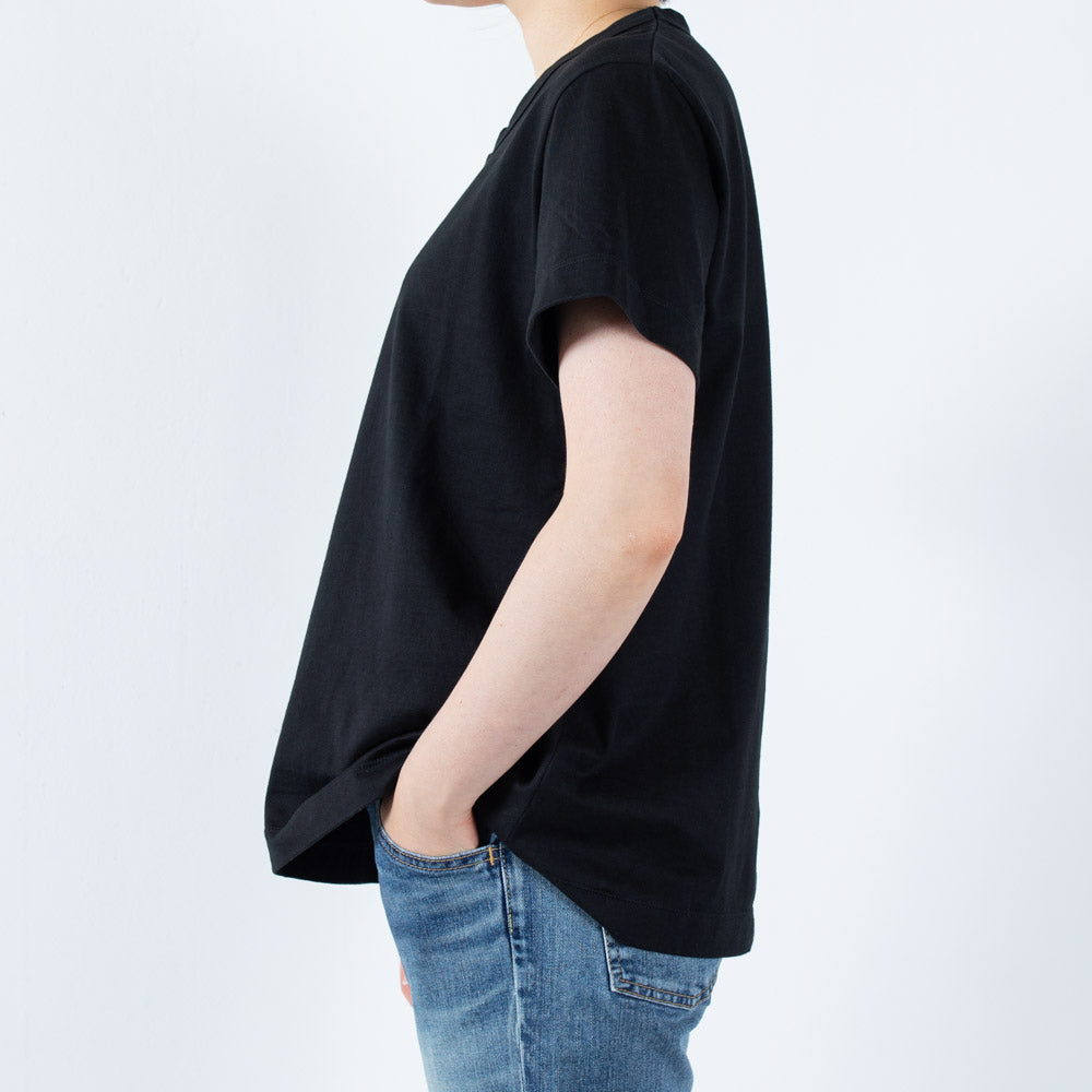 1枚で様になるこだわりTシャツ ブラック