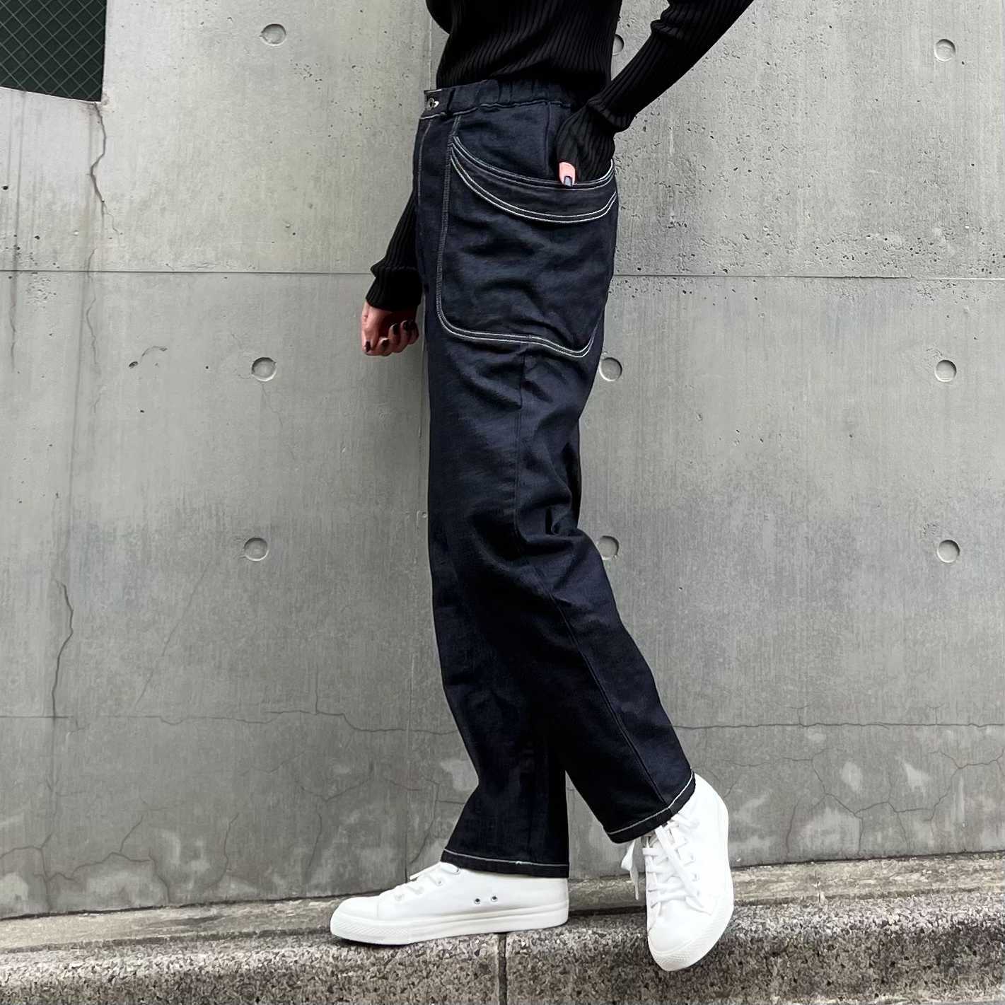 ガーデニングイージーパンツ 72954 DEEPBLUE