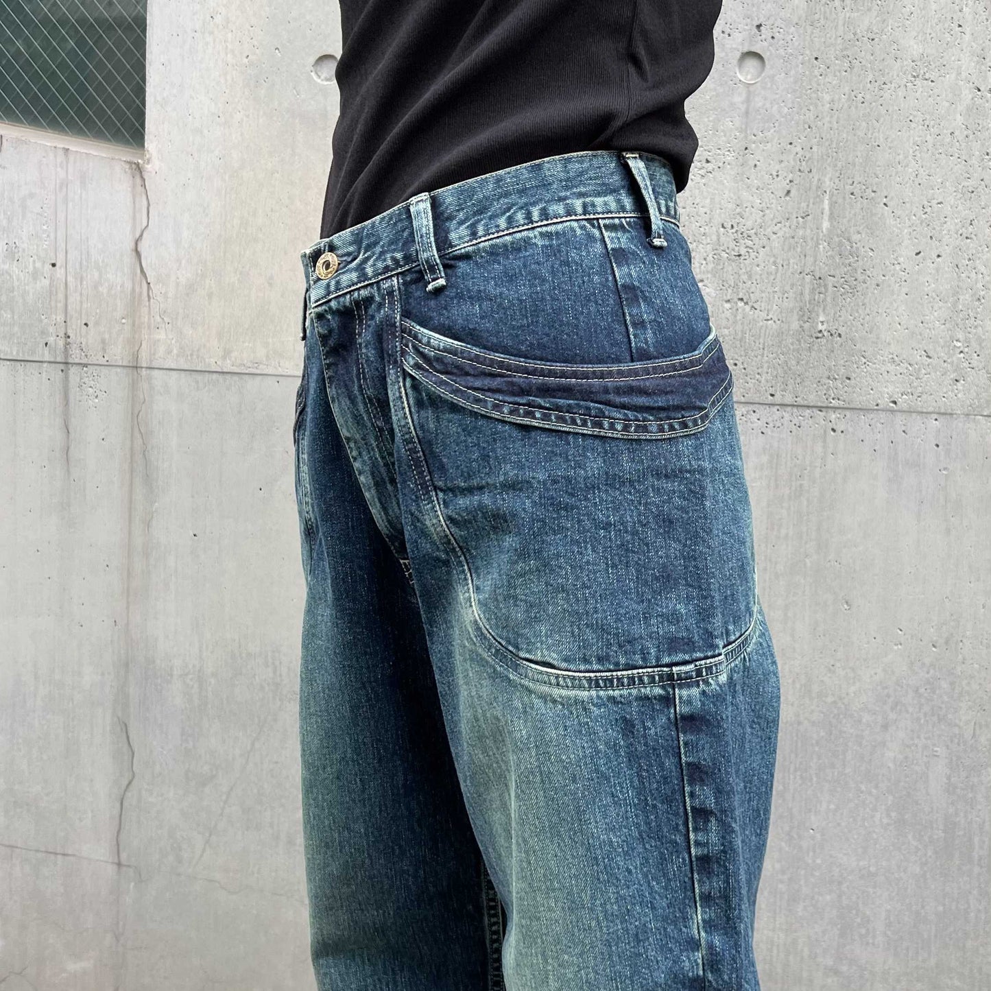 ワイルドルーズガーデニングパンツ 72842 DEEPBLUE