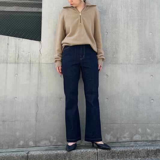 Flare denim 72957 DEEPBLUE