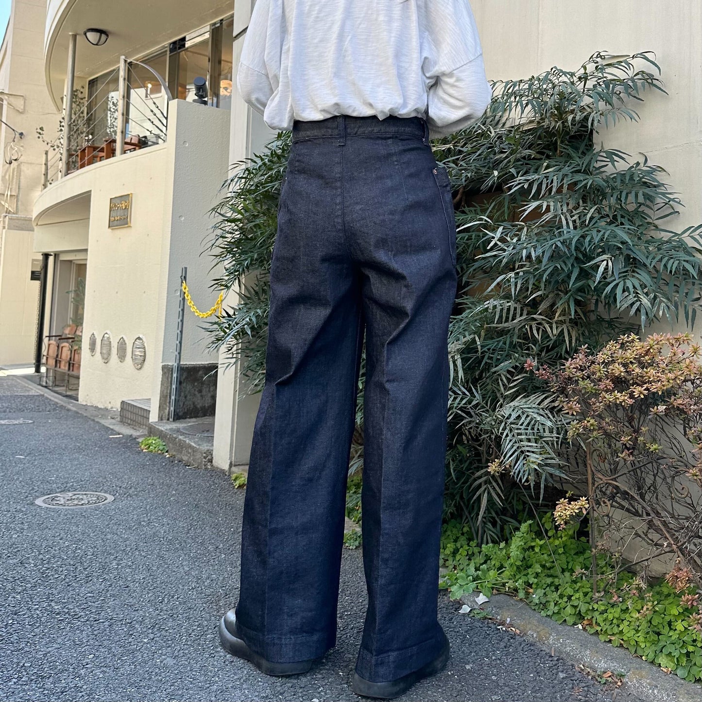 ビックポケットデニムパンツ  72985 DEEPBLUE